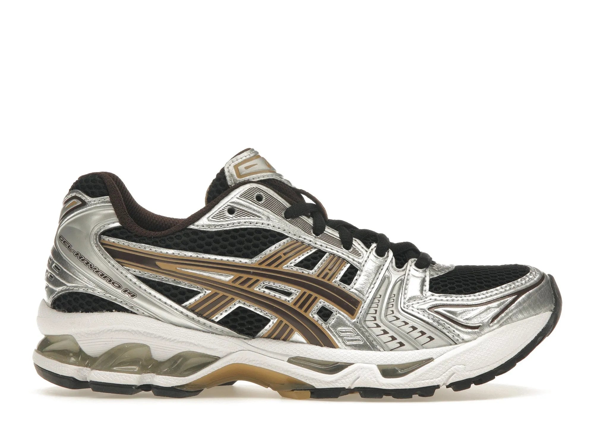 ASICS Gel-Kayano 14 Black Coffee Silver - solemarket