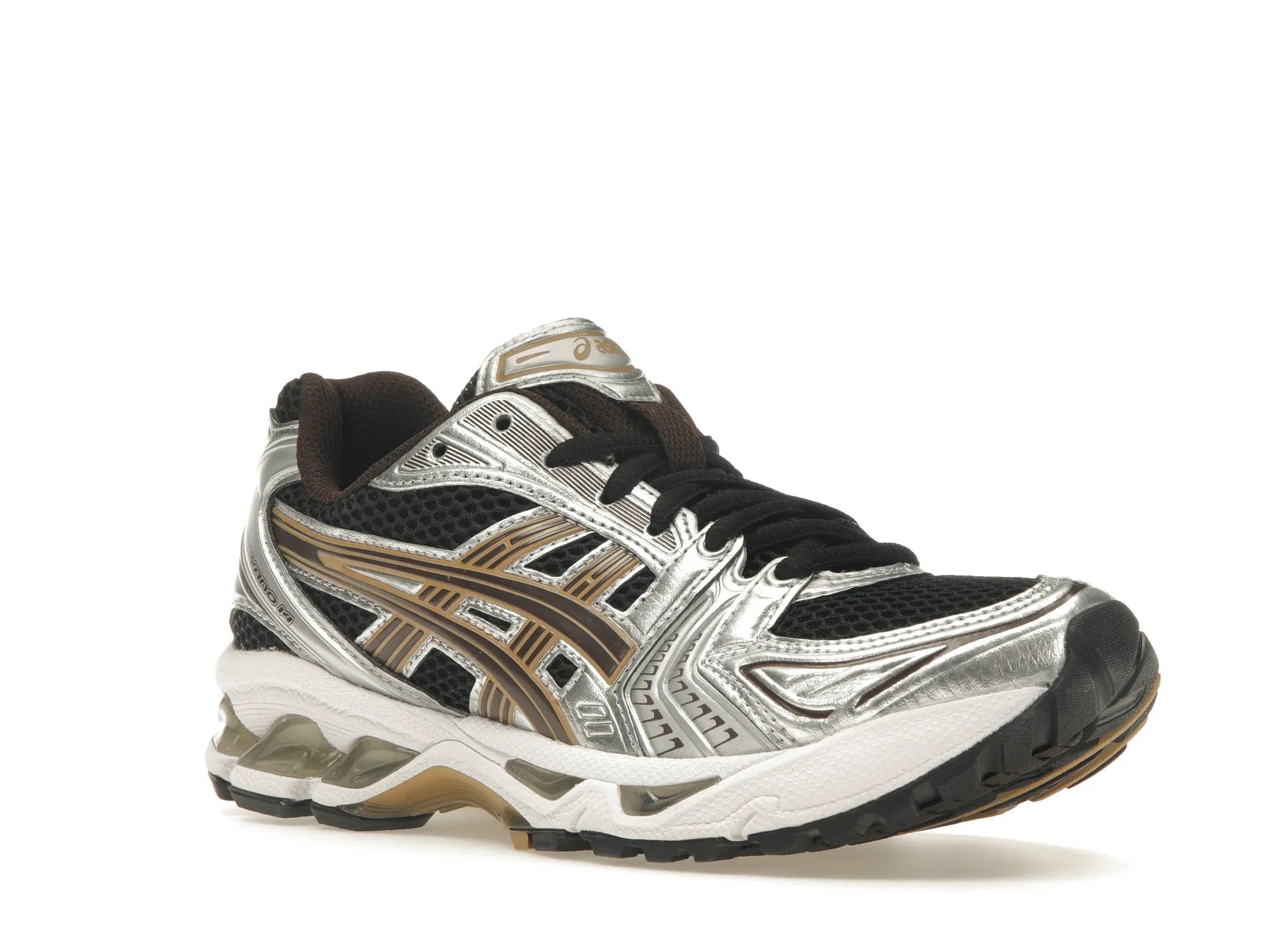 ASICS Gel-Kayano 14 Black Coffee Silver - solemarket