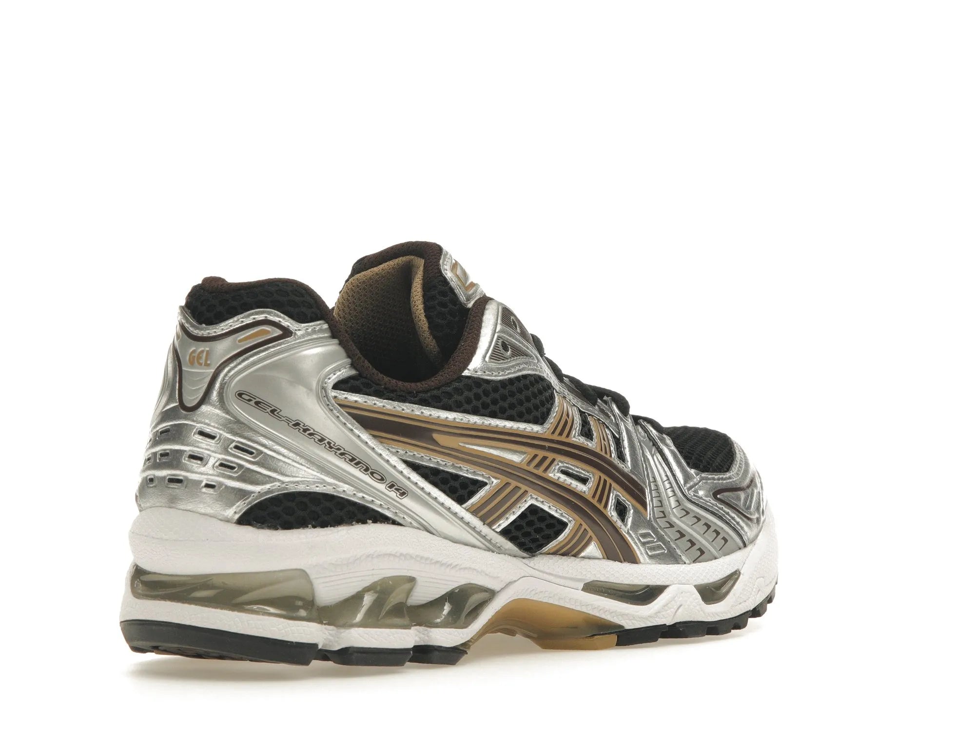 ASICS Gel-Kayano 14 Black Coffee Silver - solemarket