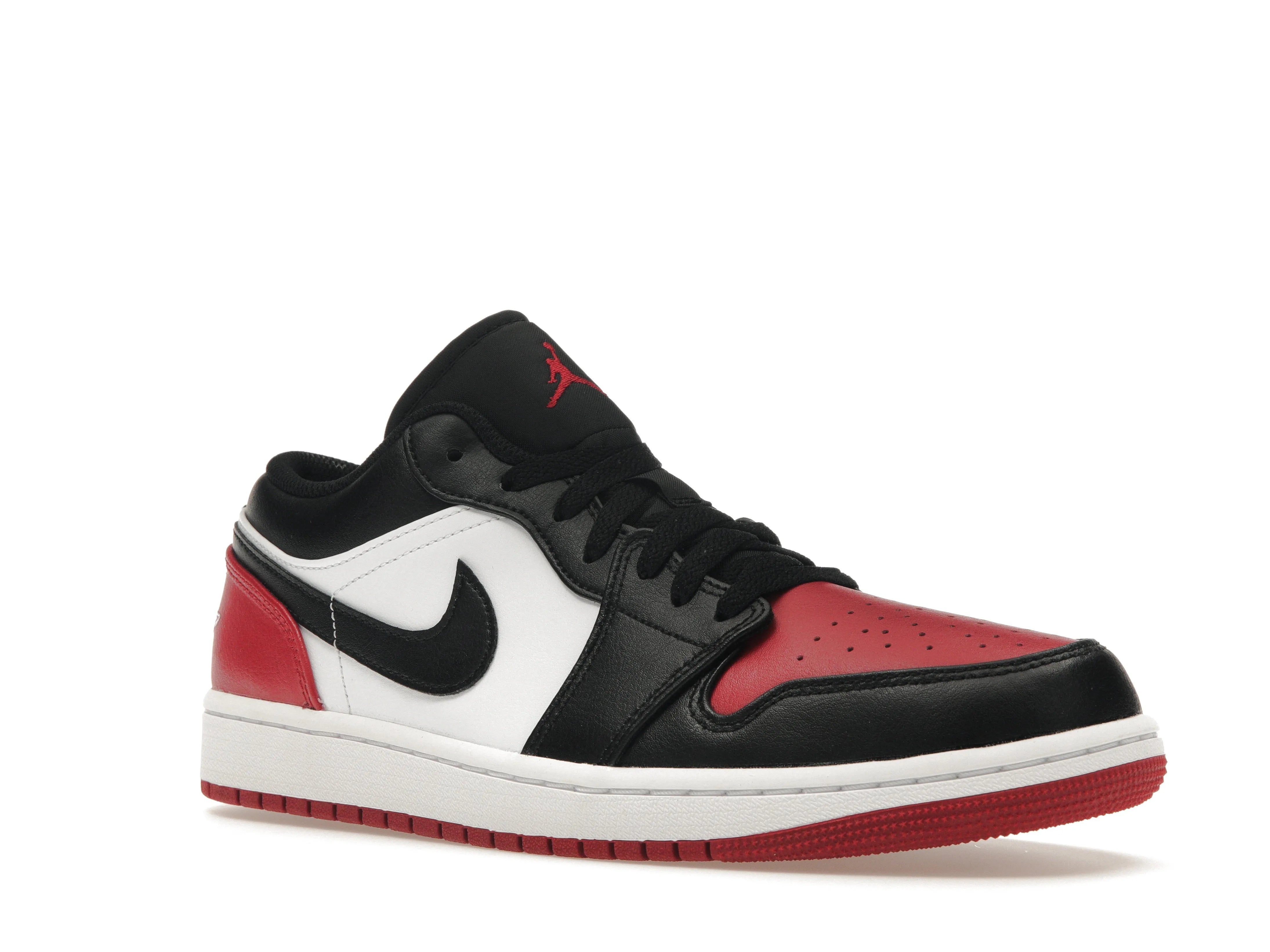 Jordan 1 Low Bred Toe 2.0 (GS) - solemarket.cz