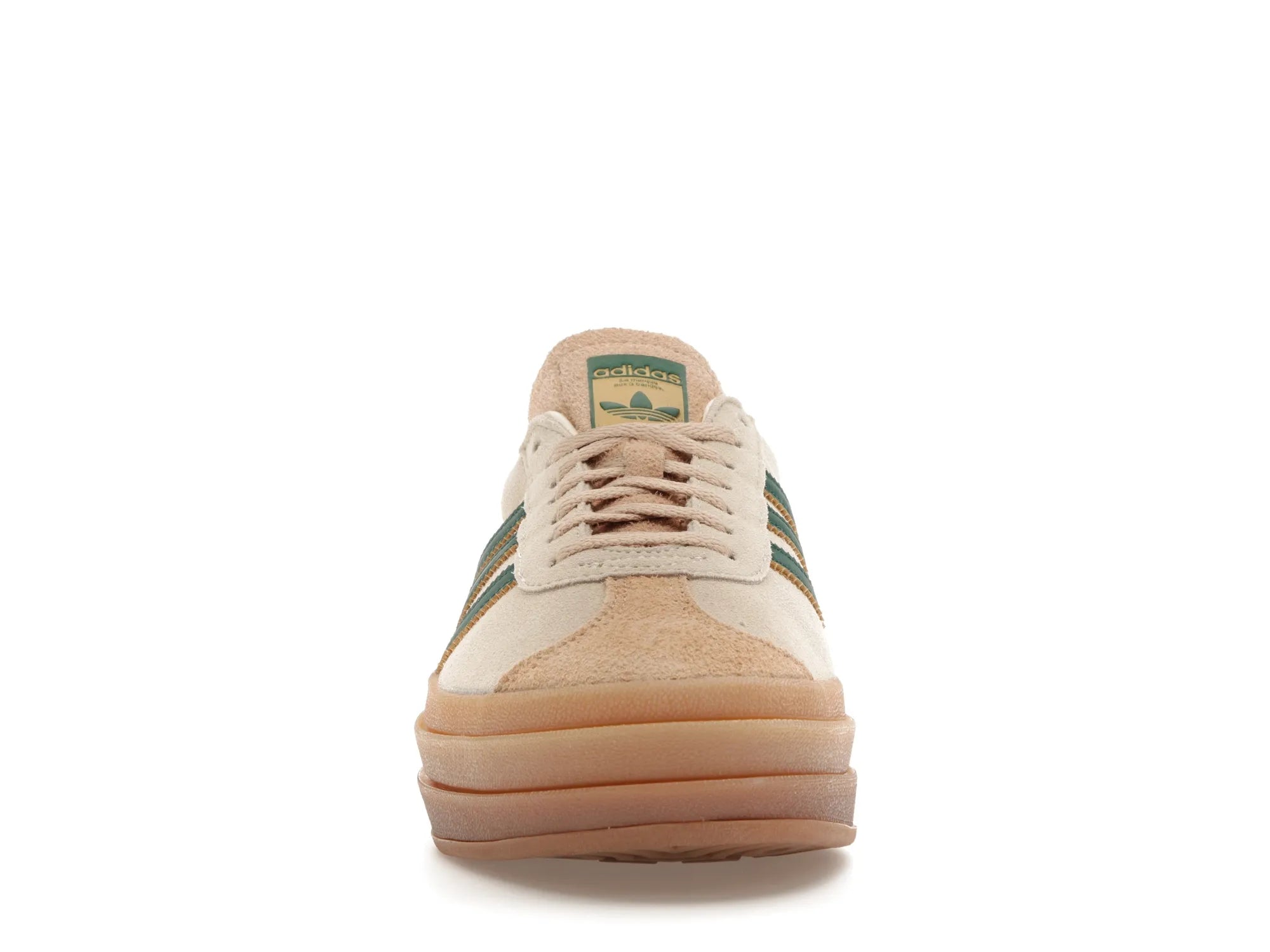 adidas Gazelle Bold Magic Beige Collegiate Green (W) - solemarket.cz