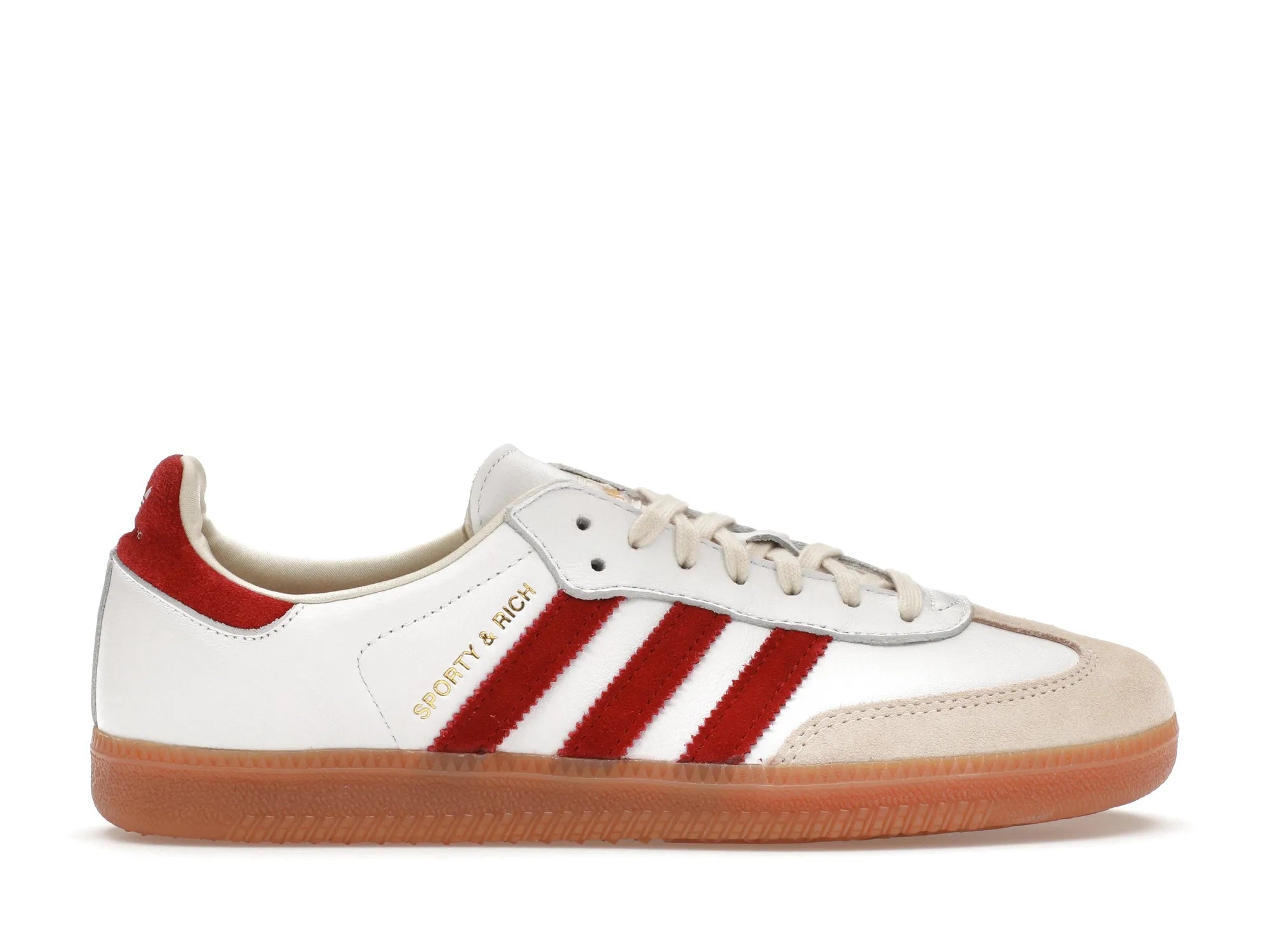 adidas Samba Sporty & Rich White Collegiate Burgundy - solemarket.cz