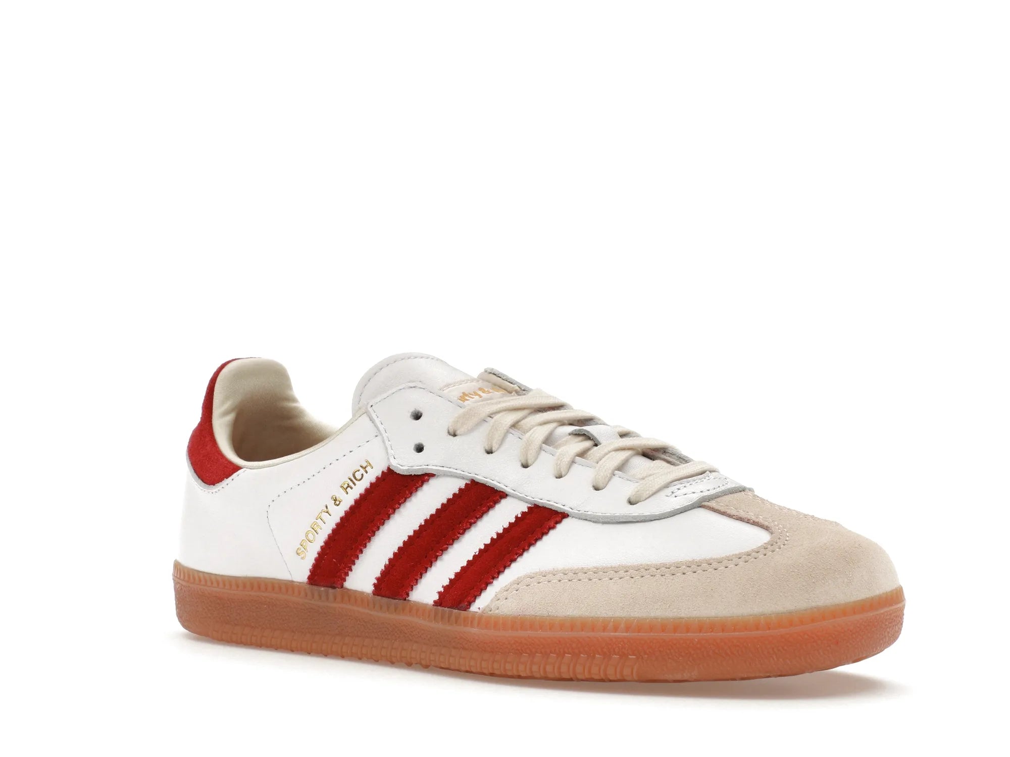 adidas Samba Sporty & Rich White Collegiate Burgundy - solemarket.cz